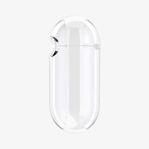 ACS05481 - Apple AirPods Pro 2 Case Ultra Hybrid in crystal clear showing the front